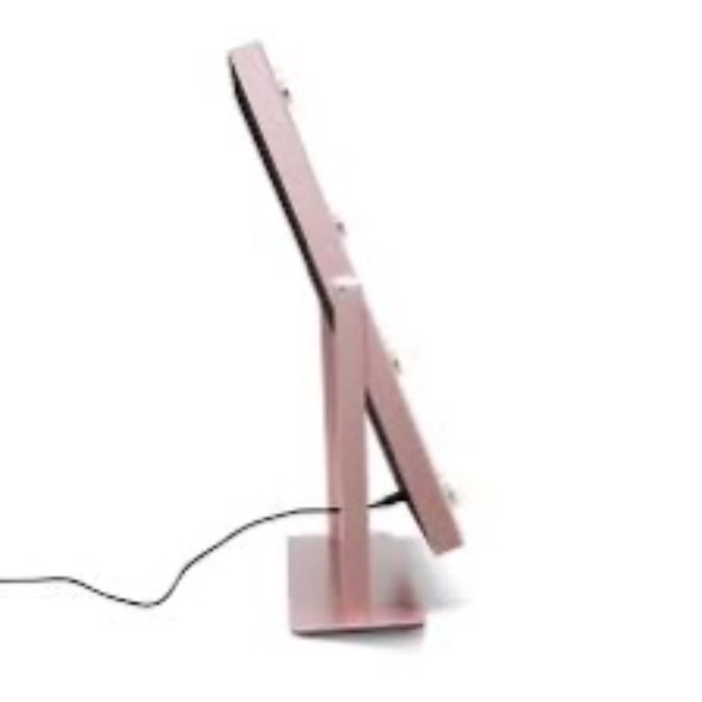 NIB IMPRESSIONS HOLLYWOOD XL VANITY MIRROR ROSE GOLD - Picture 4 of 5